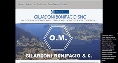 Desktop Screenshot of gilbontorneria.com